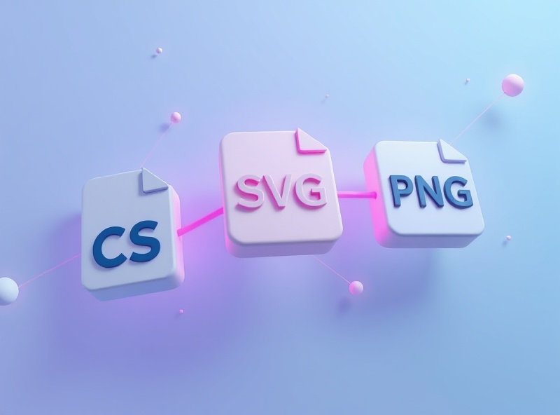 ColorFlow export panel showing CSS, SVG, and PNG format options side by side with live preview thumbnails